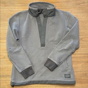 Helly Hansen Quilted Sage layer with button snaps